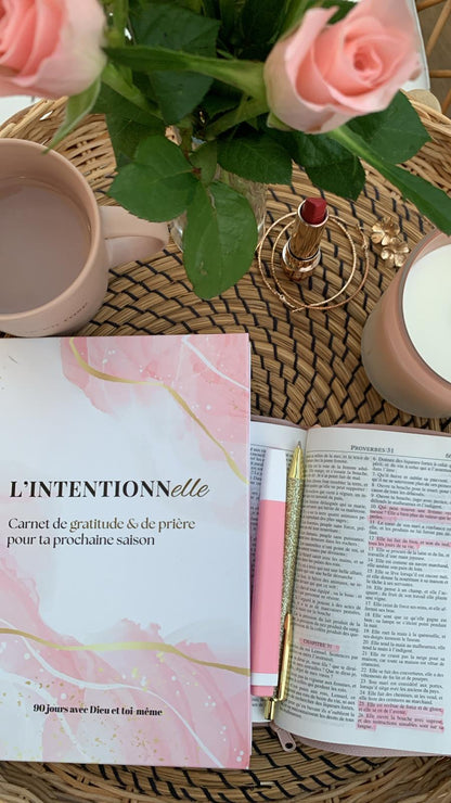 L'Intentionnelle 🎀 Ton carnet pour apaiser ton mental avec Dieu